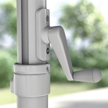 HISSÖ مظلة معلقة, فحمي, 300 سم