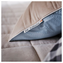 KEJSAROLVON واقي فرشة, بيج/أزرق, 90x200 سم