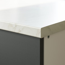 KNOXHULT مطبخ, رمادي غامق, 220x61x220 سم