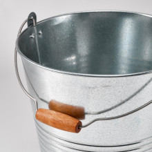 KORKGRAN سطل/آنية نبات, داخلي/خارجي/مجلفن, 10 ل