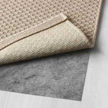 MORUM Rug flatwoven, in/outdoor, beige, 60x150 cm