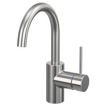 SALLSJÖN خلاط بذراع واحد جانبي, لون ستينلس ستيل