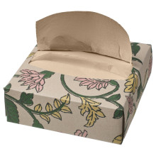 SMÖRFISK مناديل ورقية, نقش/عدة ألوان, 16x32 سم