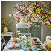 SMÖRFISK مناديل ورقية, نقش/عدة ألوان, 38x38 سم