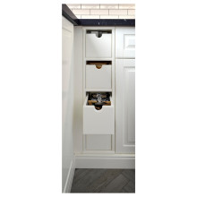 TORNVIKEN صندوق, أبيض-عاجي, 16x34x15 سم