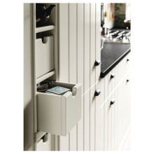 TORNVIKEN صندوق, أبيض-عاجي, 16x34x15 سم