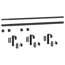 HUGAD / RÄCKA تشكيلة عمود ستارة مزدوج