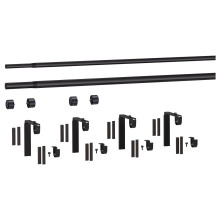 HUGAD / RÄCKA تشكيلة عمود ستارة مزدوج