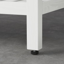 HEMNES / VÄSTERSJÖN خزانة حوض مفتوحة بدرج/حوض/خلاط, أبيض, 82x48x90 سم