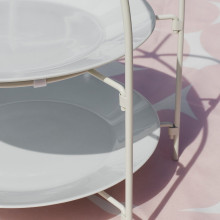 TOFSAND حامل صحون, أبيض