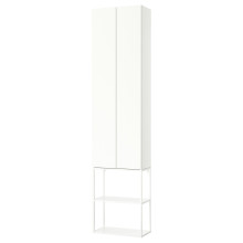 ENHET Storage combination, white, 60x32x255 cm