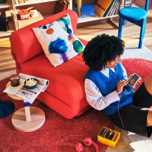 IKEA PS 2026 غطاء وسادة, عدة ألوان, 50x50 سم