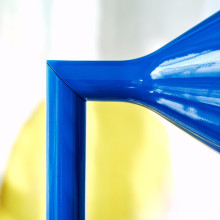 IKEA PS 2026 مصباح أرضي للأعلى, أزرق, 182 سم
