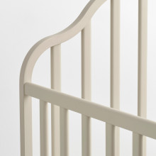 KATTUNGE Cot, beige, 60x120 cm