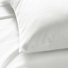 NATTJASMIN Pillowcase, white, 65x100 cm