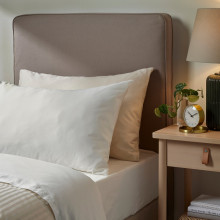 NATTJASMIN Pillowcase, white, 65x100 cm