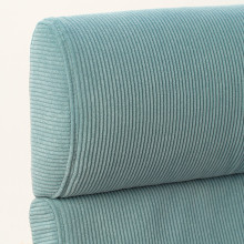 POÄNG Armchair, dark green/Kelinge grey-blue