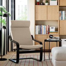POÄNG Armchair, oak/Kelinge beige