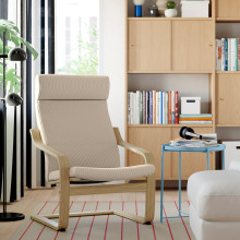 POÄNG Armchair, oak/Kelinge beige