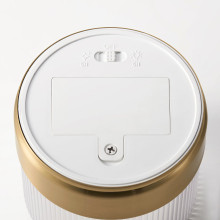 SNÖRPTRÅD زينة طاولة LED, يعمل بالبطارية لون نحاسي