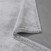 ULLGRIMMIA Throw, grey, 130x170 cm