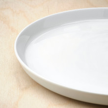 IKEA 365+ صحن, أبيض, 24 سم