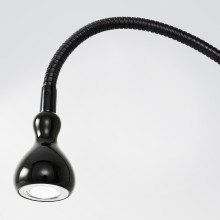 JANSJÖ مصباح LED USB, أسود, 38 سم