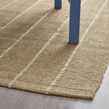 TIOKRONA Rug, flatwoven, natural, 160x230 cm