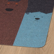 TURISTVÄG Door mat, indoor, dog pattern, 40x60 cm