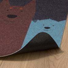 TURISTVÄG Door mat, indoor, dog pattern, 40x60 cm