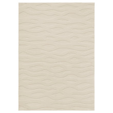 VÄXELFEL سجادة، وبر قصير, أبيض-عاجي, 160x230 سم