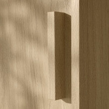 ANKARUDDEN دولاب ملابس مع باب سحّاب, شكل السنديان, 98x60x190 سم