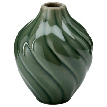 KORNSPARV مزهرية, أخضر, 12 سم