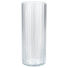 PÄRLGLADA Vase, clear glass, 24 cm