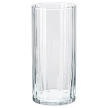 PÄRLGLADA Vase, clear glass, 18 cm