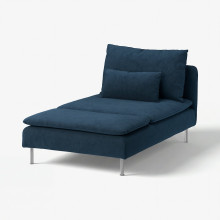 SÖDERHAMN أريكة طويلة, Kelinge أزرق غامق