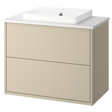 HAVBÄCK / ORRSJÖN Wash-stnd w drawers/wash-basin