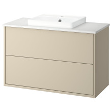 HAVBÄCK / ORRSJÖN Wash-stnd w drawers/wash-basin