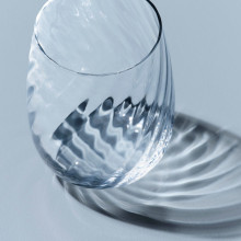FJÄLLUGGLA Glass, clear glass, 37 cl