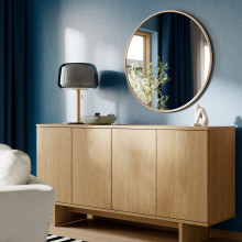 EDSGARN مرآة, شكل السنديان, 80 سم