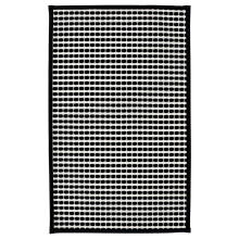 KALLGATE دعّاسة للحمّام, أسود/أبيض, 50x80 سم