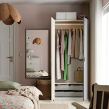 PAX / KAMMARTORP/FLISBERGET تشكيلة دولاب ملابس.