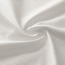 RITVA زوج ستائر مع مرابط, أبيض/مع شريط ستارة, 145x300 سم