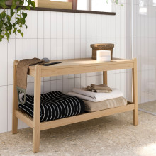 STEGESUND منصّة, خيزران فاتح, 79x34 سم