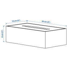 STEGESUND صندوق مناديل, خيزران فاتح