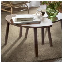 STOENSE Rug, low pile, beige, 240x350 cm