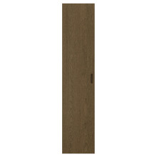 TONSTAD باب بمفصلات, بني/قشرة سنديان مصبوغ, 50x229 سم
