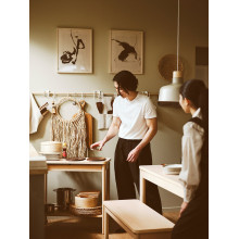 RÖNNINGE عربة, بتولا, 78x39 سم