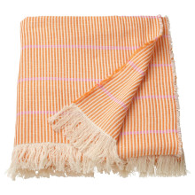 LAPPKATTFOT غطاء, برتقالي ساطع/زهري, 130x170 سم