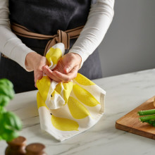 RINNIG منشفة شاي, عدة ألوان نقش, 45x60 سم